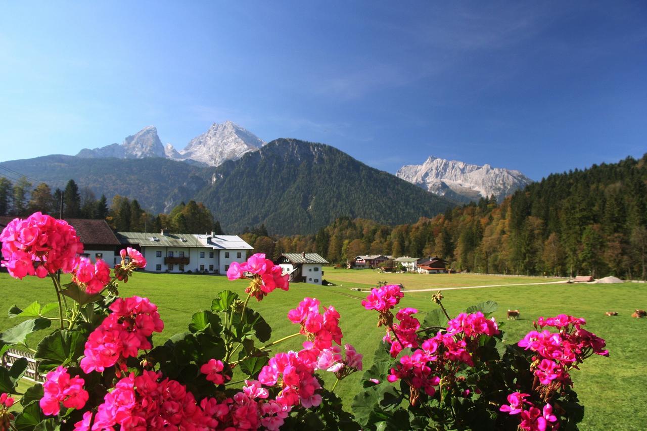 Ferienwohnung Haus Heimattreu Schonau am Konigssee Bagian luar foto