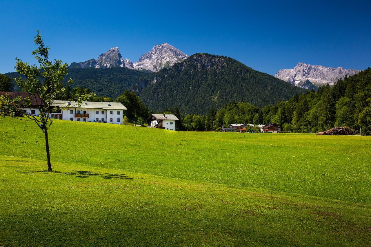 Ferienwohnung Haus Heimattreu Schonau am Konigssee Bagian luar foto